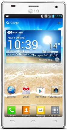 Смартфон LG Optimus 4X HD P880 White - Североморск
