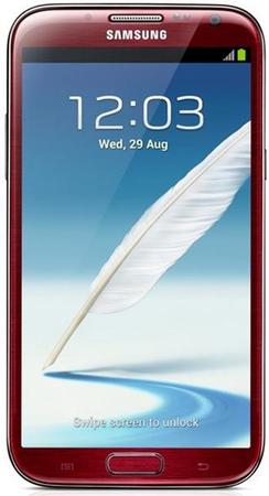 Смартфон Samsung Galaxy Note 2 GT-N7100 Red - Североморск